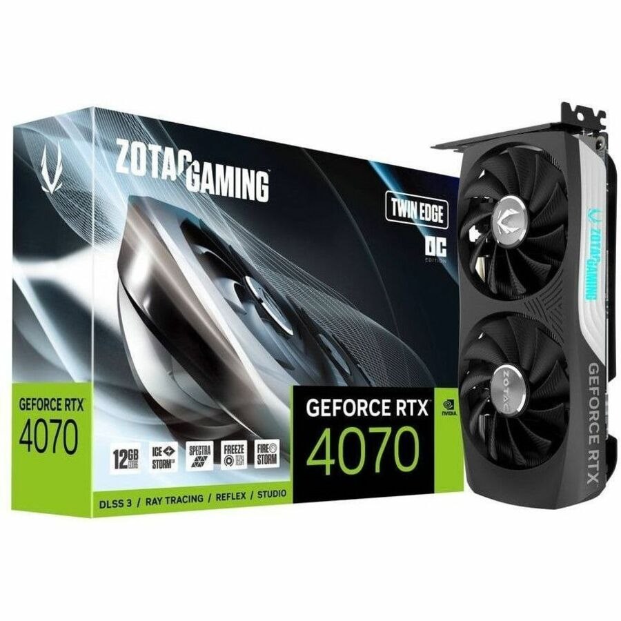 Zotac NVIDIA GeForce RTX 4070 Graphic Card - 12 GB GDDR6