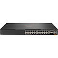 Aruba CX 6300 6300M 24 Ports Manageable Ethernet Switch - Gigabit Ethernet, 50 Gigabit Ethernet - 10/100/1000Base-T, 50GBase-X - Refurbished