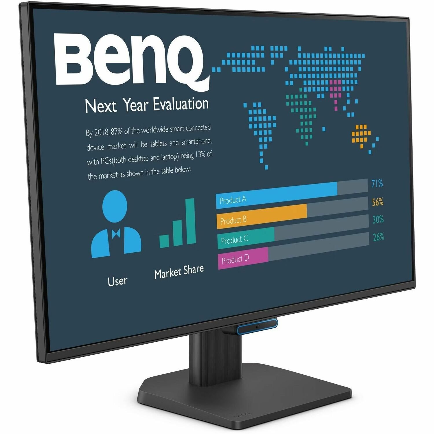 BenQ BL2790C 27" Class Full HD LED Monitor - 16:9 - Black