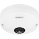 Wisenet QNF-8010 6 Megapixel Indoor Network Camera - Color - Fisheye - White