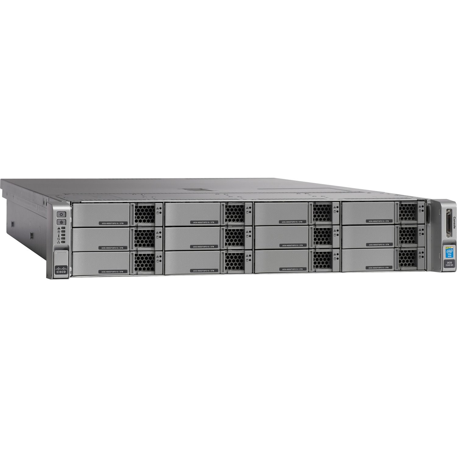 Cisco C240 M4 2U Rack Server - 2 Xeon E5-2637 v4 3.50 GHz - 256 GB RAM - 12Gb/s SAS, Serial ATA Controller