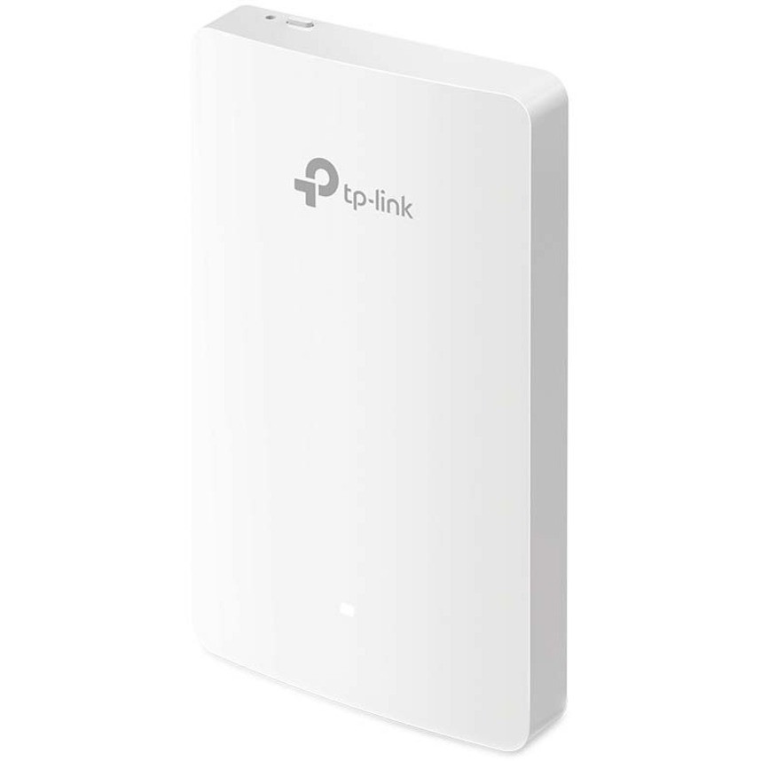 TP-Link AC1200 Dual Band Gigabit Wall-Plate Access Point, MediaTek, 867Mbps at 5GHz + 300Mbps at 2.4GHz, 4 10/100/1000Mbps LAN, 5- Year WTY-(EAP235-Wall)