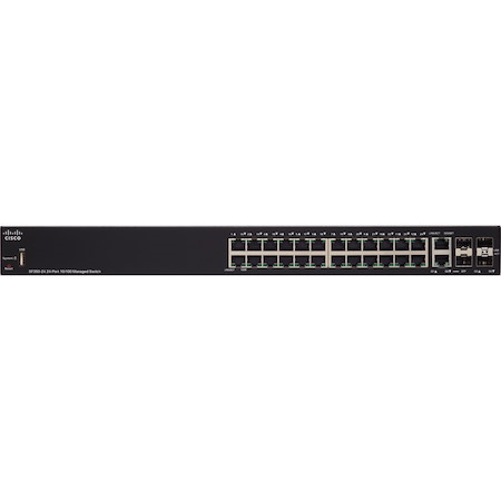 Cisco SF350-24 24-Port 10 100 Managed Switch