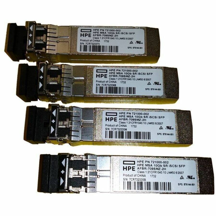 Hpe Msa 10Gb SFP+ SR 4PK Iscsi