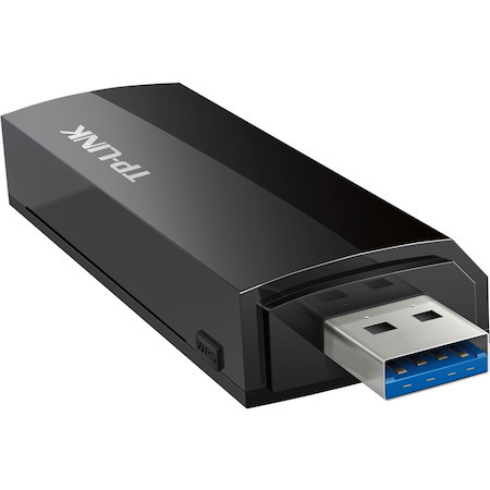 TP-Link Archer T4U IEEE 802.11 a/b/g/n/ac Dual Band Wi-Fi Adapter for Desktop Computer, Media Player, Notebook, Smart TV