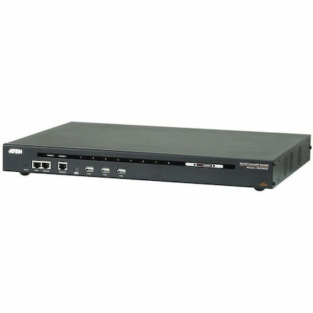 ATEN 8-Port Serial Console Server with Dual Power/LAN