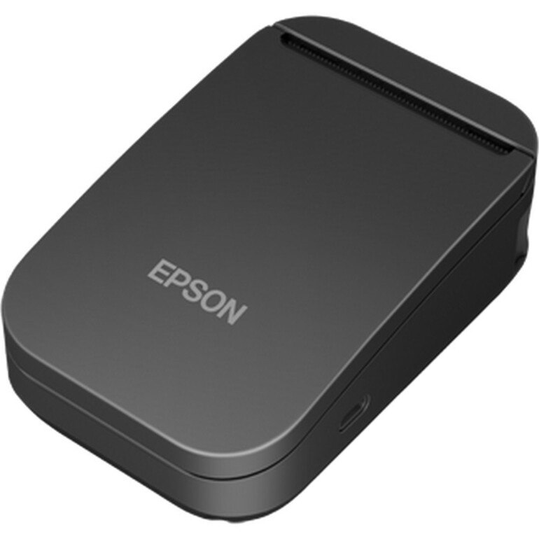 Epson TM-P20II (111) Desktop Direct Thermal Printer - Monochrome - Portable - Receipt Print - USB - USB Host - Bluetooth - EU - Black