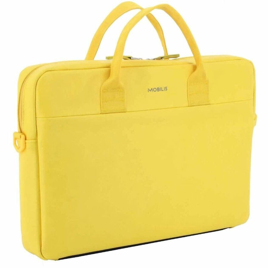 MOBILIS Origine Carrying Case (Briefcase) for 27.9 cm (11") to 35.6 cm (14") Notebook - Yellow