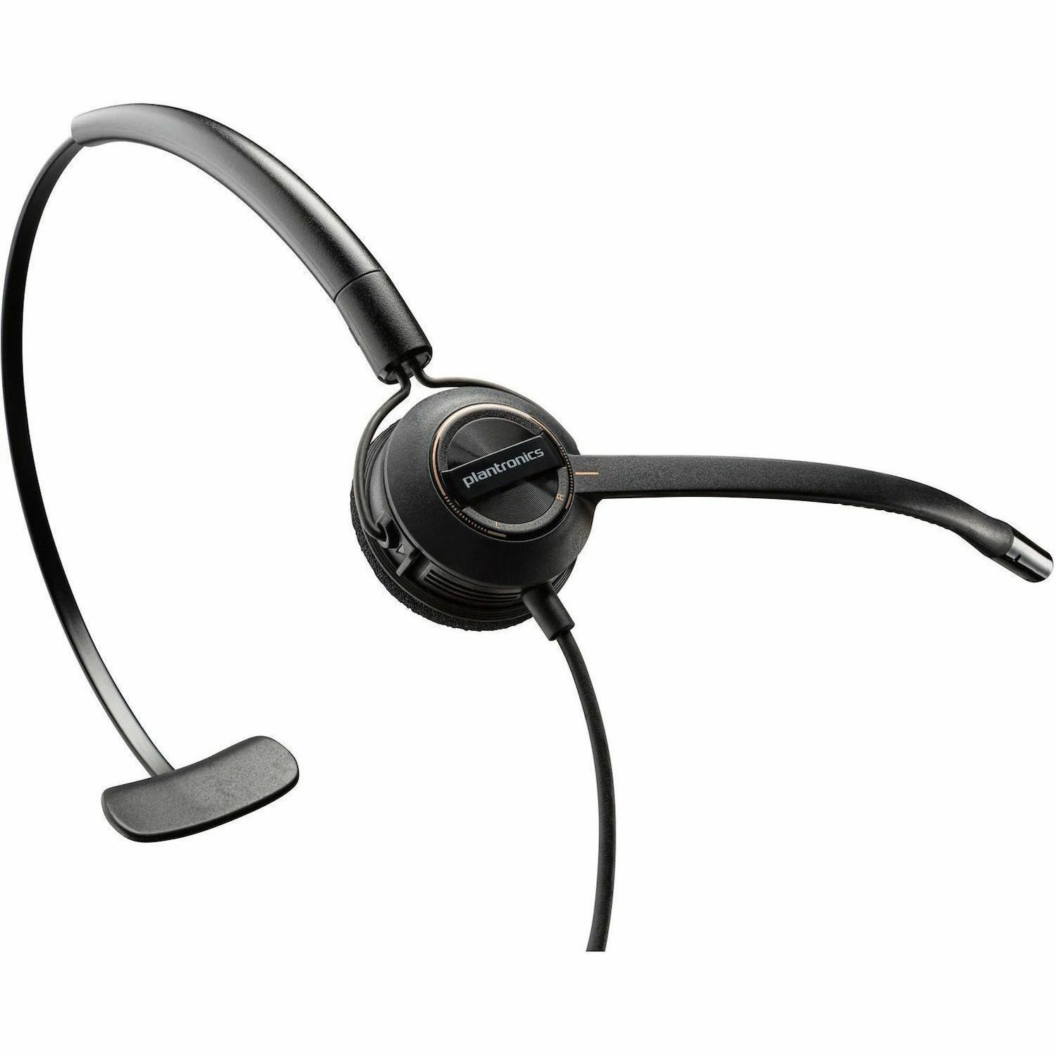 Poly EncorePro 540D Wired Over-the-head, On-ear Mono Headset - Black - TAA Compliant