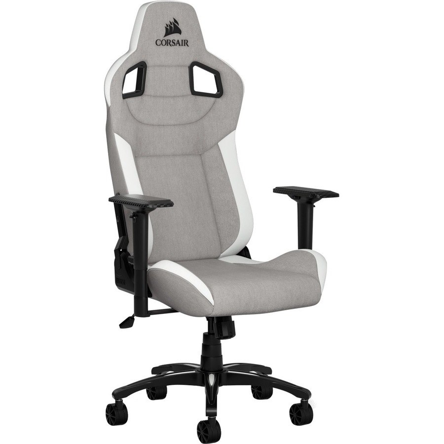 Corsair T3 RUSH Gaming Chair - Gray/White