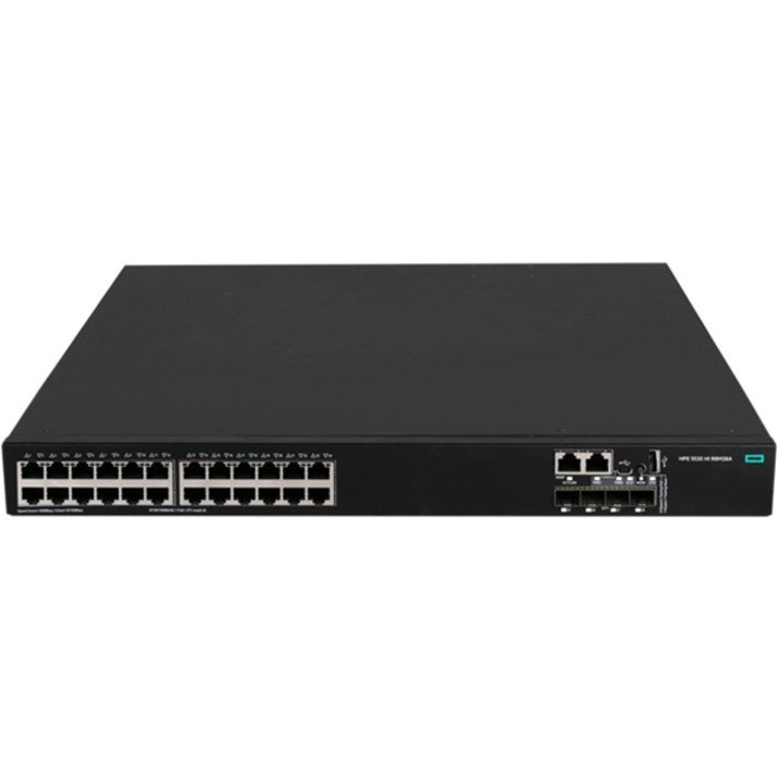 HPE FlexNetwork 5520 HI 5520 24G PoE+ 4SFP+ HI 24 Ports Manageable Ethernet Switch - Gigabit Ethernet, 10 Gigabit Ethernet - 10/100/1000Base-T, 10GBase-X