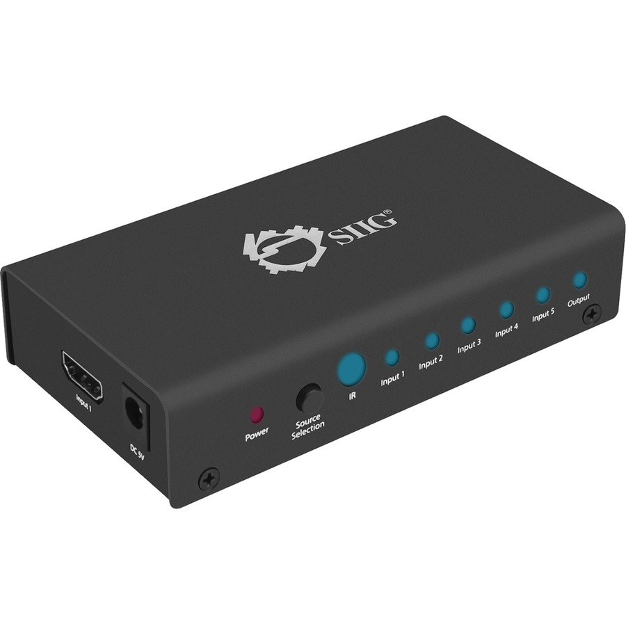 SIIG 5x1 HDMI Switch 4K