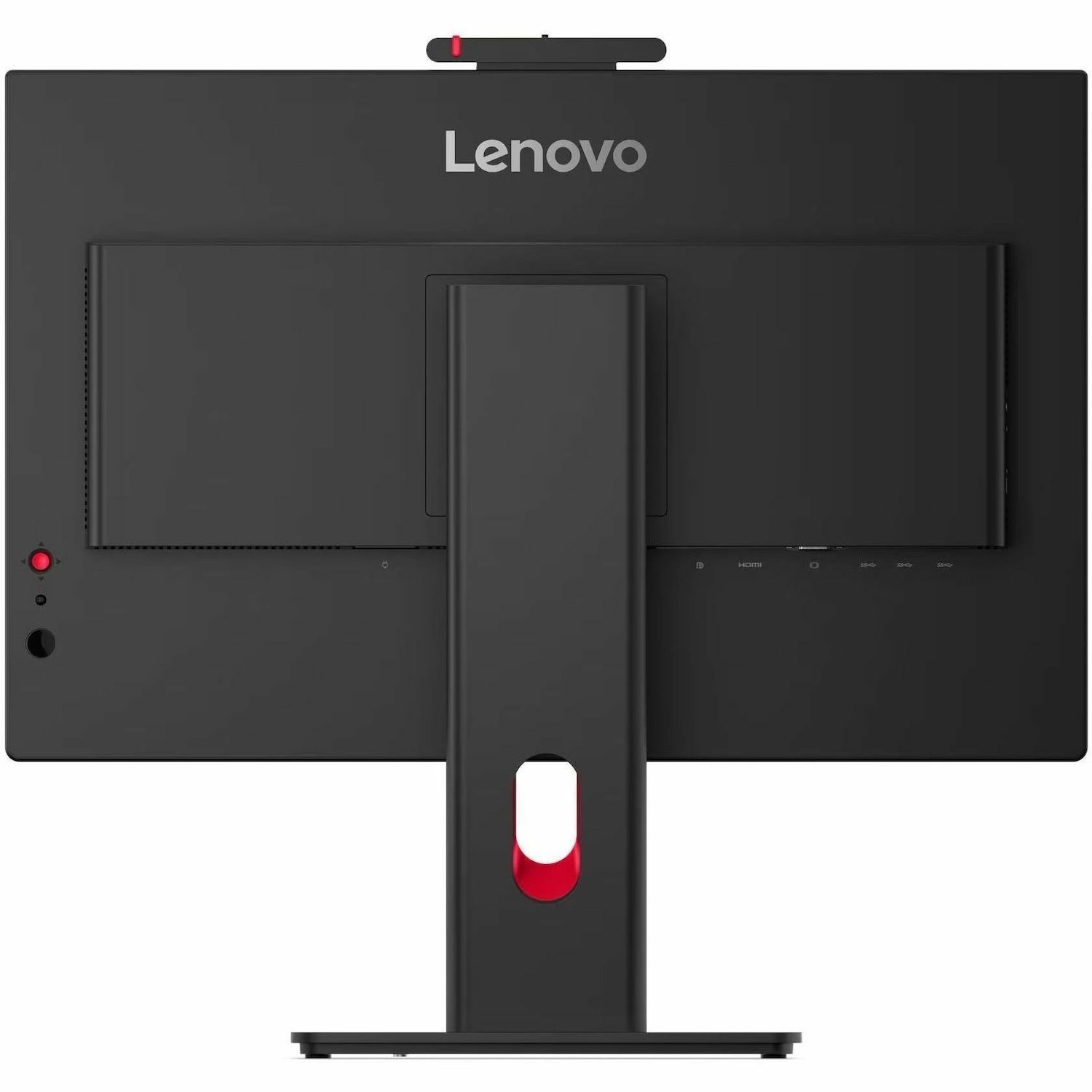 Lenovo ThinkVision T24-4v 24" Class Webcam Full HD LED Monitor - 16:9 - Eclipse Black