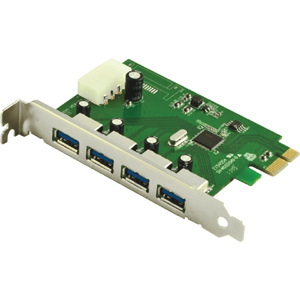 VisionTek 4 Port USB 3.0 PCIe Internal Card