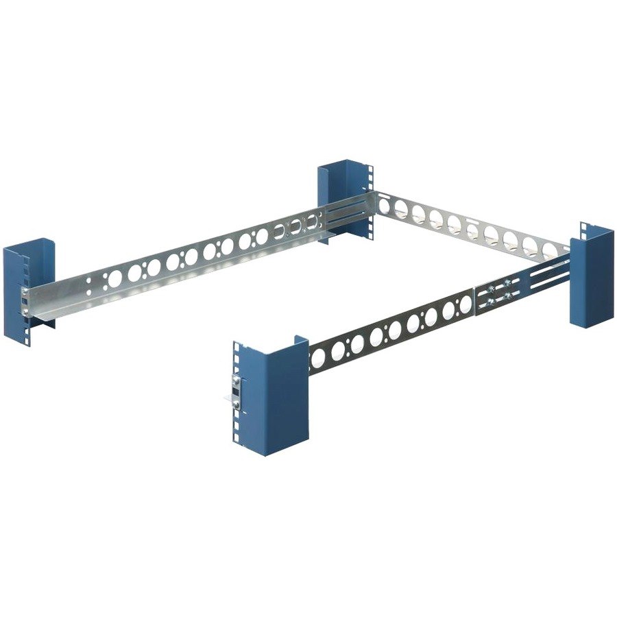 Rack Solutions 1U Universal Rail 24in (D) with Wirebar