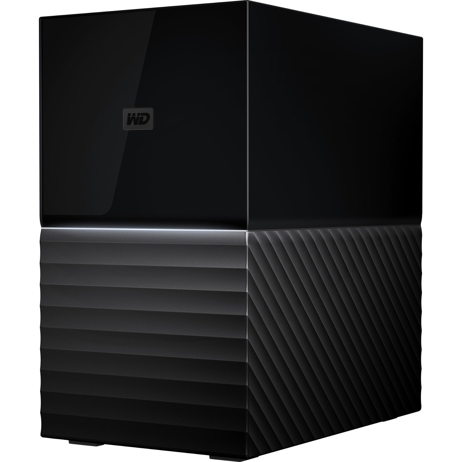 WD My Book Duo WDBFBE0080JBK-AESN 2 x Total Bays DAS Storage System - 8 TB HDD Desktop