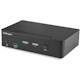 StarTech.com 2-Port DisplayPort KVM Switch - 4K 60Hz