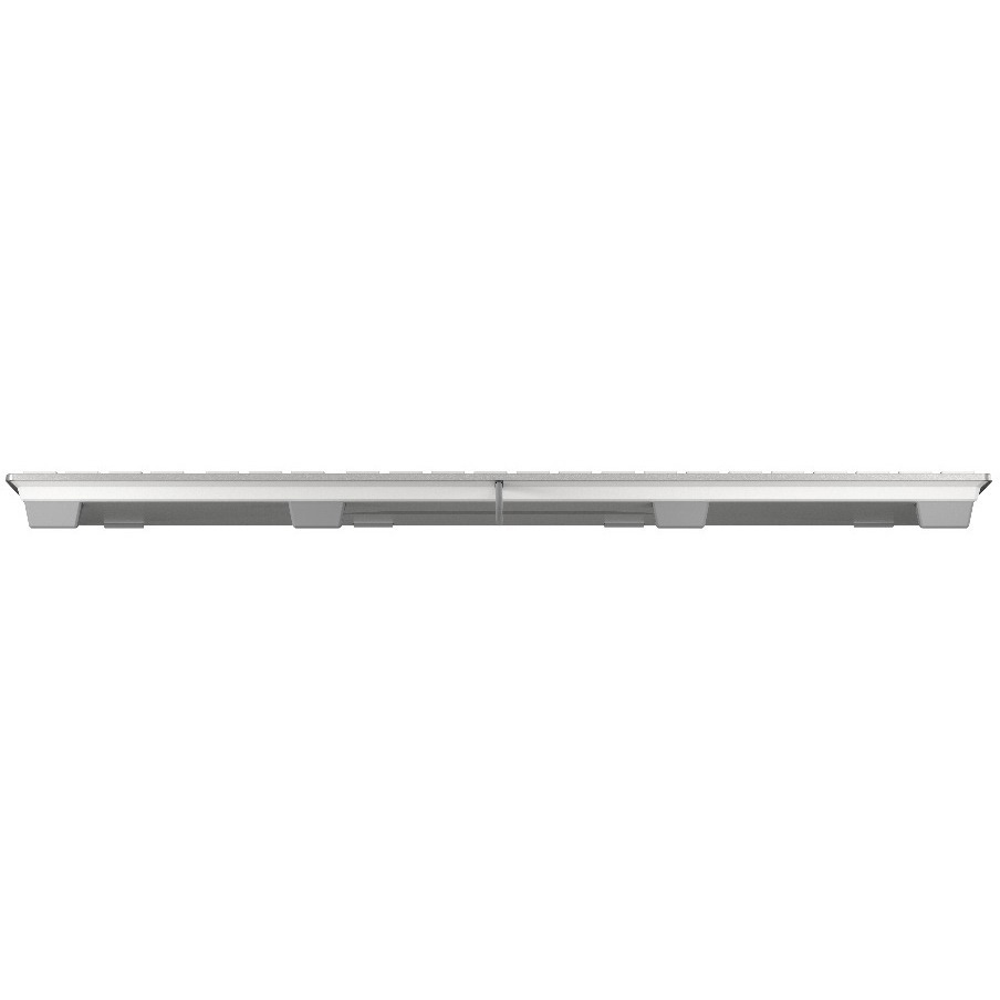 CHERRY KC 6000 Keyboard - Cable Connectivity - USB Interface - Pan-Nordic - Silver