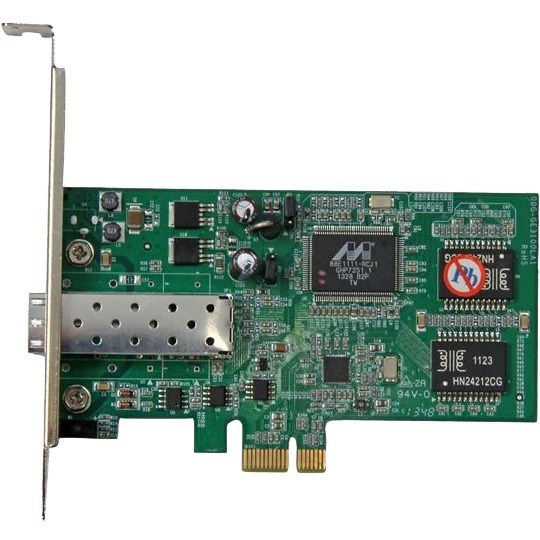 StarTech.com PCI Express Gigabit Ethernet Fiber Network Card w/ Open SFP - PCIe SFP Network Card Adapter NIC