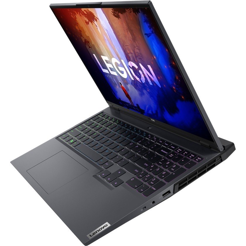 Lenovo Legion 5 Pro 16ARH7H 82RG001MUS 16" Gaming Notebook - WQXGA - 2560 x 1600 - AMD Ryzen 7 6800H 3.20 GHz - 16 GB Total RAM - 1 TB SSD - Storm Gray