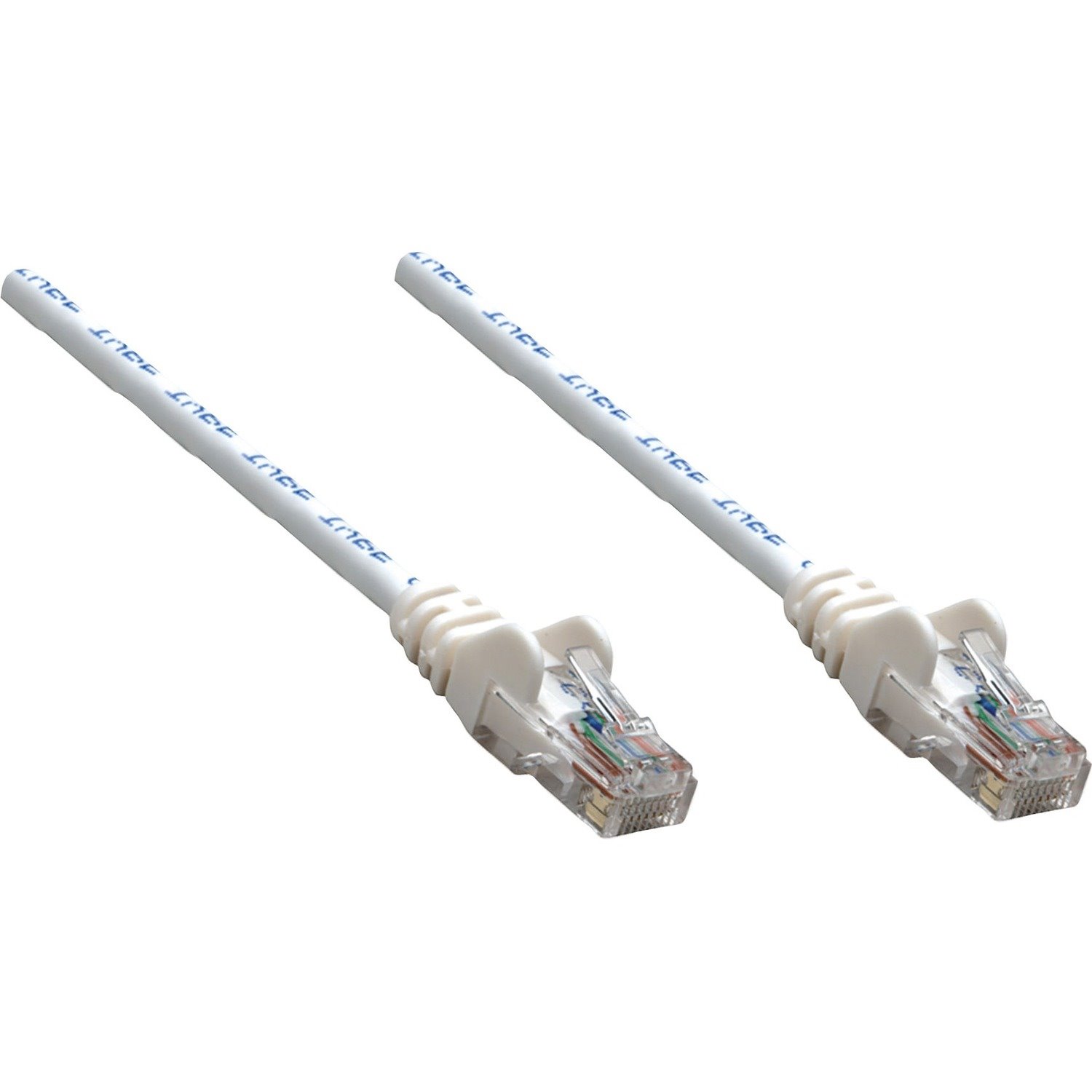 Intellinet Network Solutions Cat5e UTP Network Patch Cable, 14 ft (5.0 m), White