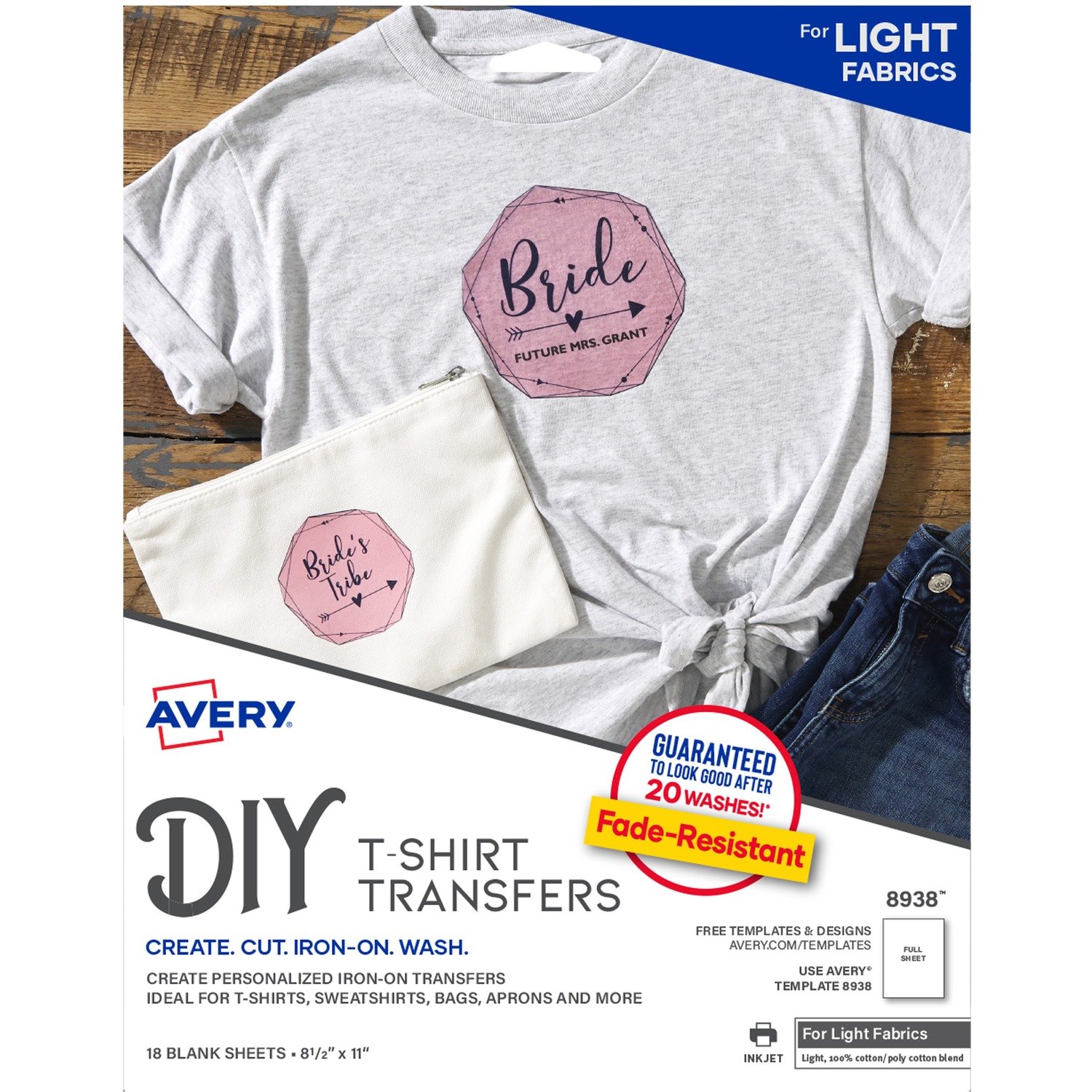 Avery&reg; Fabric Transfers