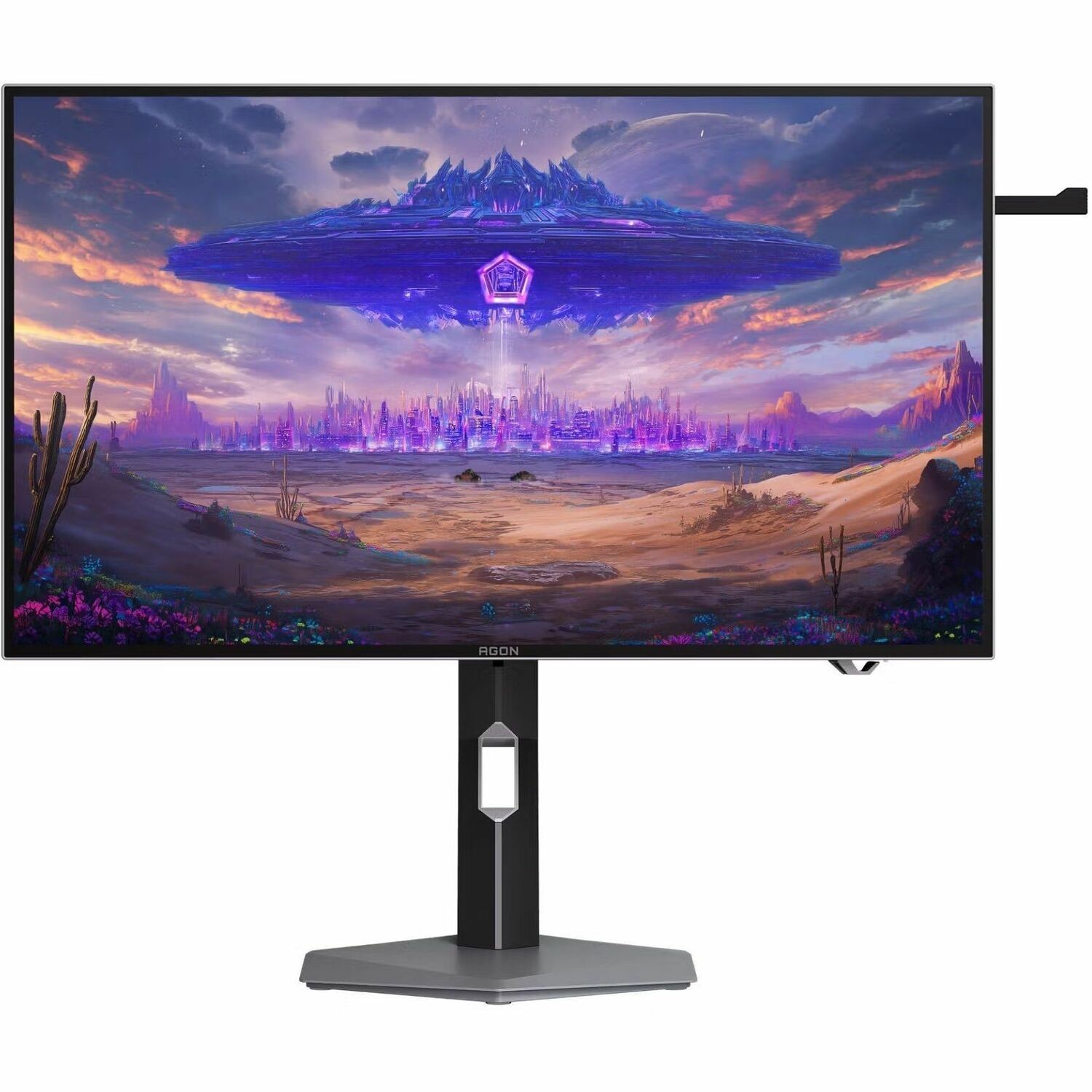 AOC AGP277QKDC 27" Klasse WQHD OLED-monitor - 16:9 - Donkergrijs