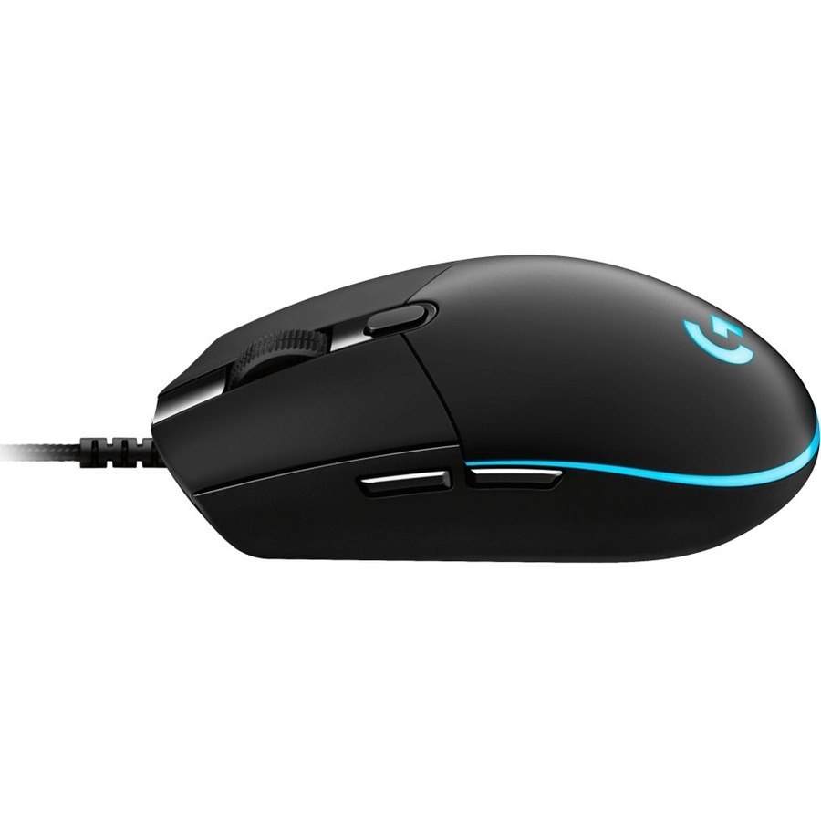 Logitech PRO Gaming Mouse - USB Type A - Optical - 6 Button(s)