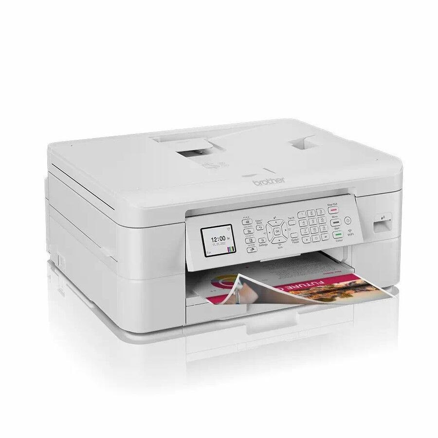 Brother MFC-J1010DW Wireless Inkjet Multifunction Printer - Colour - White