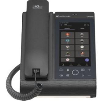 AudioCodes C470HD IP Phone - Corded - Corded/Cordless - Bluetooth, Wi-Fi - Desktop - Black