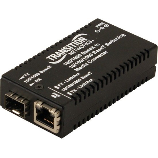 Transition Networks Mini Gigabit Ethernet Media Converter