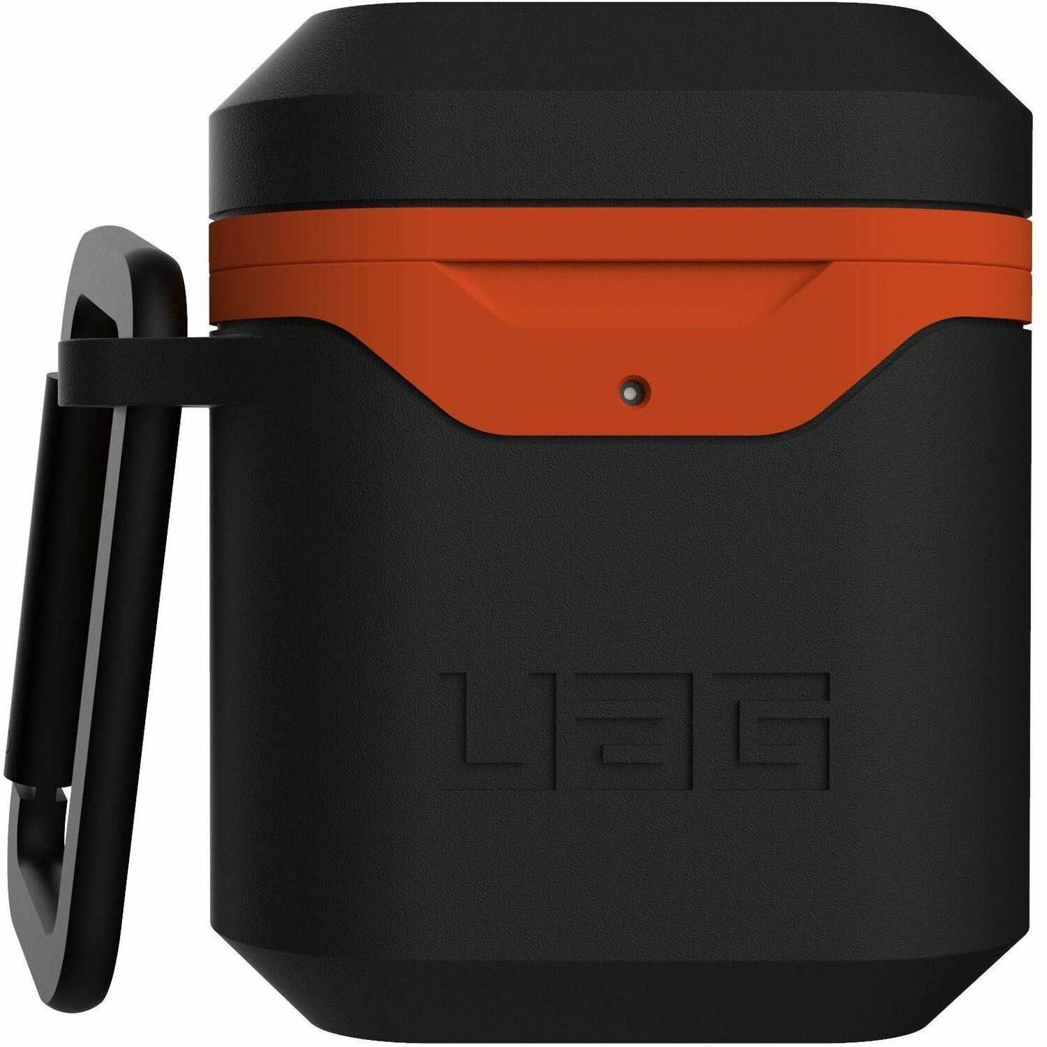 Urban Armor Gear Hardcase Carrying Case Apple AirPods, AirPods (Gen 2) - Black, Orange