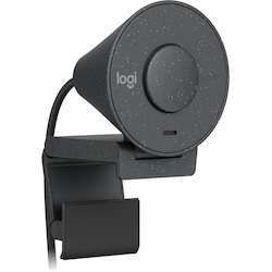 Logitech Brio 305 Full HD 1080P Webcam with Privacy Shutter, Mono Noise Reduction Mics, USB-C, Auto Light Correction