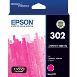 Epson Claria Premium 302 Original Standard Yield Inkjet Ink Cartridge - Magenta - 1 Pack