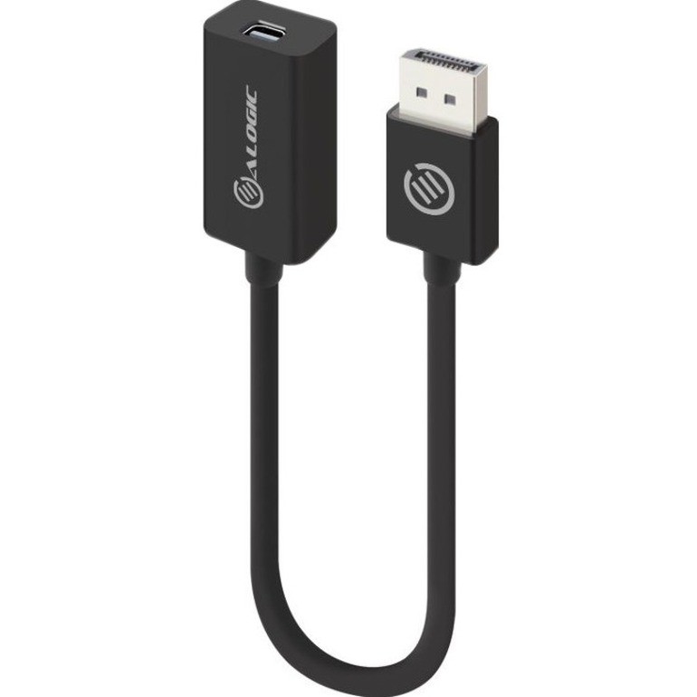 Alogic 20 cm DisplayPort A/V Cable for Audio/Video Device, Computer - 1