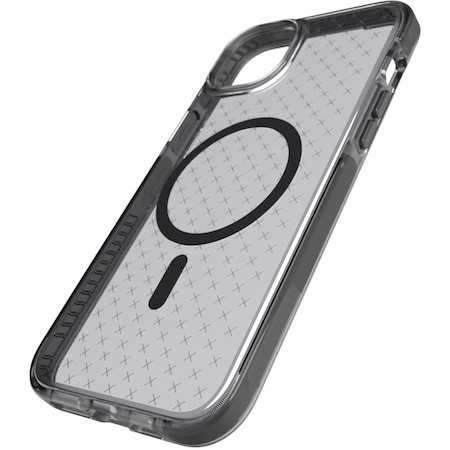 Tech21 Evo Check Case for Apple iPhone 14 Plus Smartphone - Smokey Black