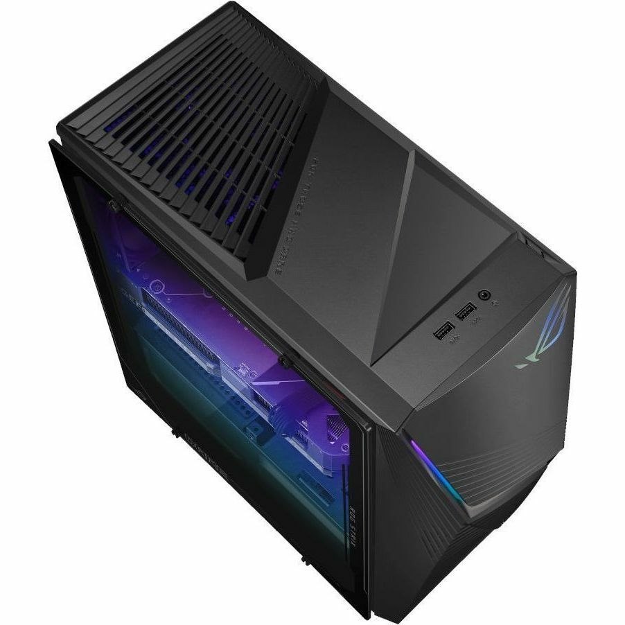 Asus ROG Strix G13CHR G13CHR-DSI74060-CB Gaming Desktop Computer - Intel Core i7 14th Gen i7-14700F - 32 GB - 1 TB SSD - Mid-tower - Extreme Dark Gray