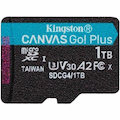 Kingston Canvas Go! Plus 1 TB Class 10/UHS-I (U3) V30 microSDXC - 1 Pack