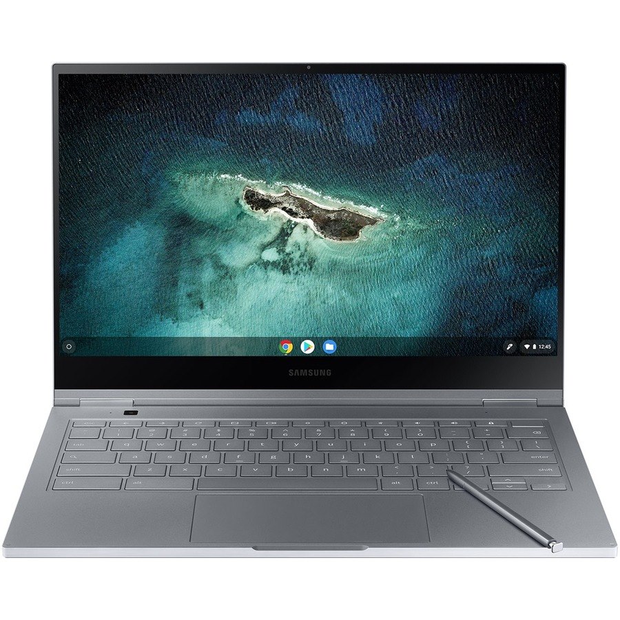 Samsung Galaxy Chromebook XE930QCA-K02US 13.3" Touchscreen Convertible 2 in 1 Chromebook - 4K UHD - Intel Core i5 10th Gen i5-10210U - 8 GB - 256 GB SSD - Mercury Gray