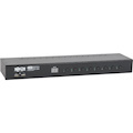 Eaton Tripp Lite Series 8-Port 1U Rack-Mount DVI / USB KVM Switch with Audio and 2-port USB Hub