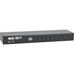 Eaton Tripp Lite Series 8-Port 1U Rack-Mount DVI / USB KVM Switch with Audio and 2-port USB Hub