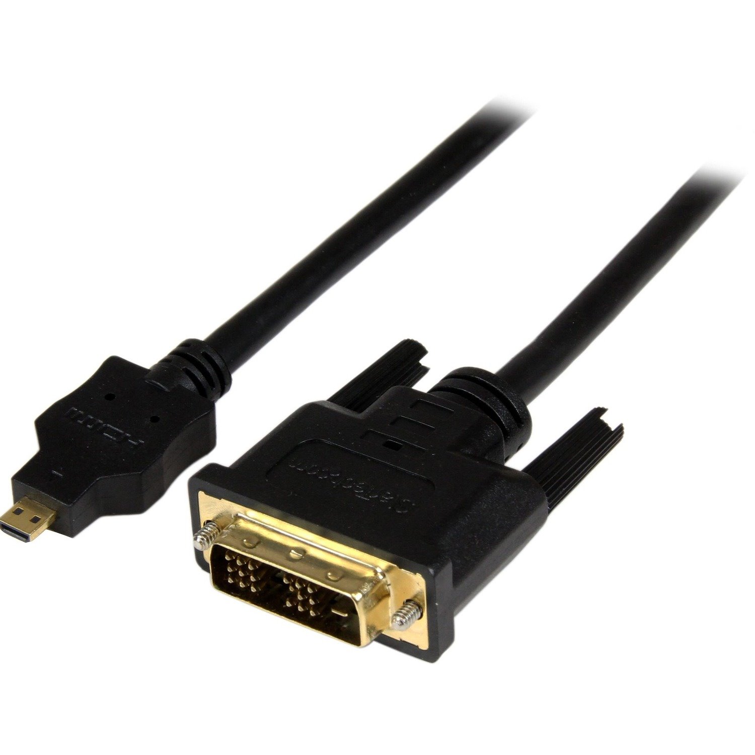 StarTech.com 3ft (1m) Micro HDMI to DVI Cable, Micro HDMI to DVI Adapter Cable, Micro HDMI Type-D to DVI-D Monitor/Display Converter Cord~1m (3ft) Micro HDMI to DVI Cable, Micro HDMI to DVI Adapter Cable, Micro HDMI Type-D to DVI-D Monitor/Display Converter Cord