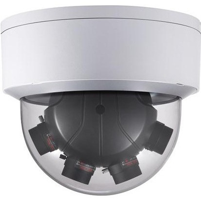 Hikvision PanoVu DS-2CD6986F-(H) 7.3 Megapixel HD Network Camera - Color - Dome