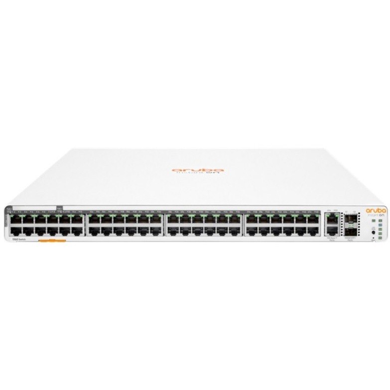 HPE Instant On 1960 48 Ports Manageable Ethernet Switch - 10 Gigabit Ethernet, Gigabit Ethernet - 10GBase-T, 10GBase-X, 10/100/1000Base-T