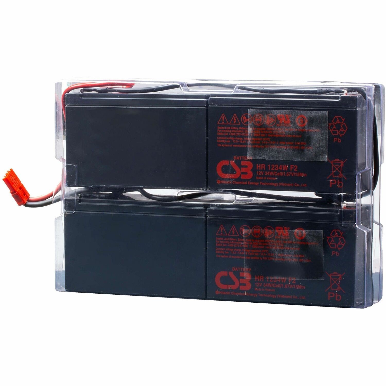 Aten - Ups Battery (Internal) - Pack - 4 X Battery - Lead Acid - 9 Ah - Black - For Professional Ol2000hv, Ol2000lv