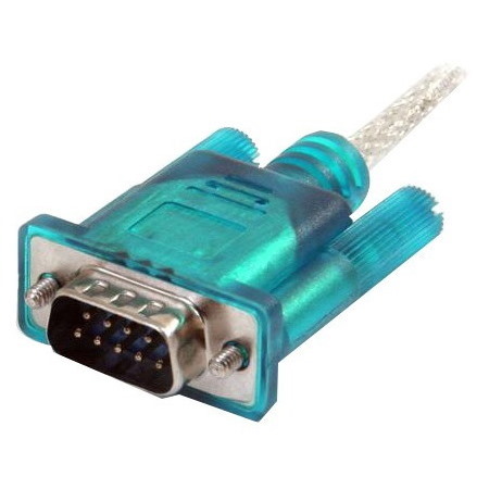 StarTech.com 3ft (91cm) 1-Port USB to RS232 DB9 Serial Adapter Cable, USB to Serial Adapter Cable - M/M