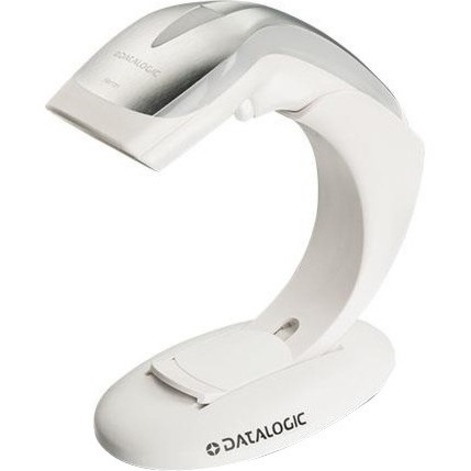 Datalogic Heron HD3130 Handheld Barcode Scanner Kit - Cable Connectivity - White - USB Cable Included