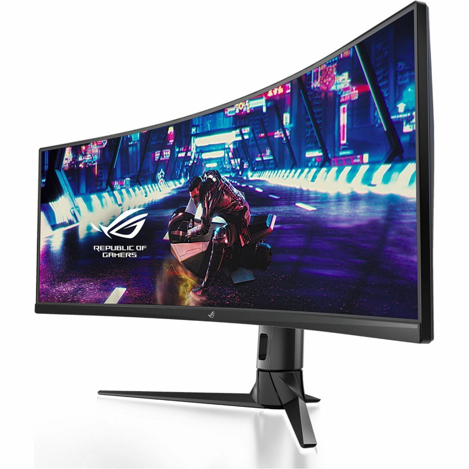 Asus ROG Strix XG49VQ 49" Class 4K Curved Screen Gaming LCD Monitor - 32:9 - Black