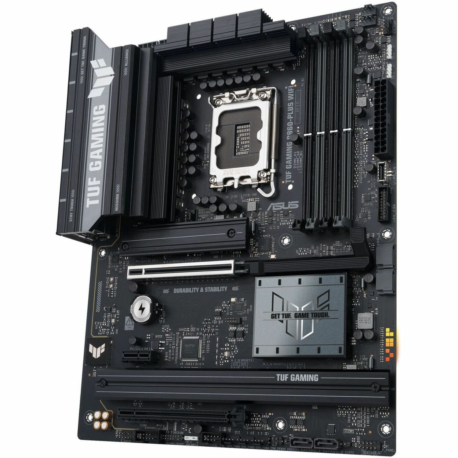 TUF GAMING B860-PLUS WIFI Gaming Desktop Motherboard - Intel B860 Chipset - Socket LGA-1851 - ATX