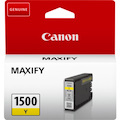 Canon 1500Y Original High Yield Inkjet Ink Cartridge - Yellow - 1 Pack